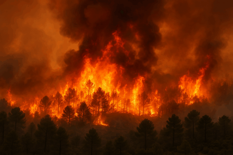 Última Notícia Relevante da Humanidade no Momento Atual: Incêndios Devastadores na Espanha